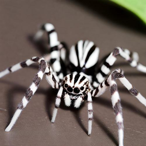 Are Black And White Striped Spiders Poisonous?