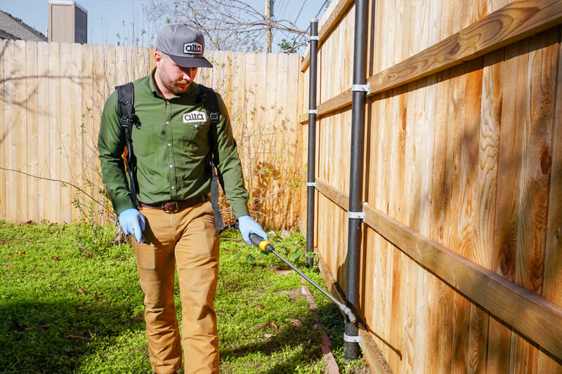 Alta Pest Control technician
