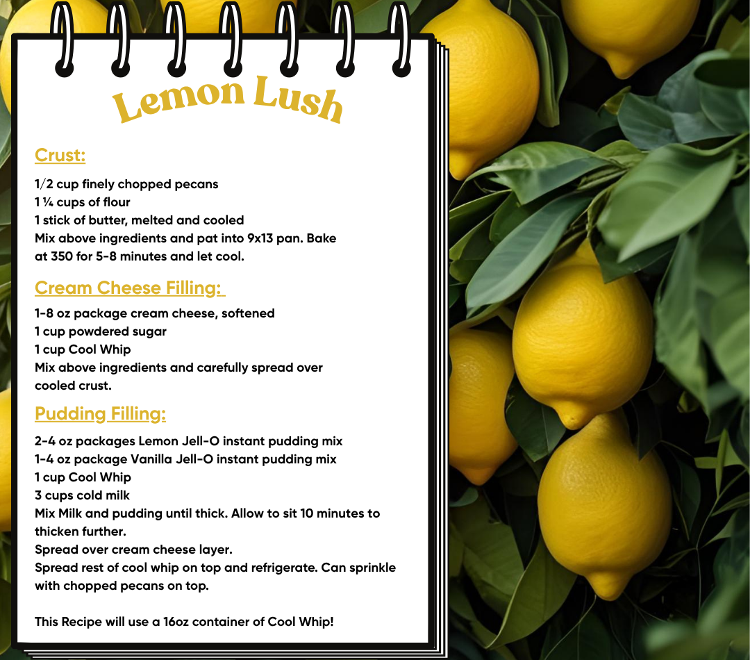 Seasonal Sizzle Alta Pest Control - Lemon lush, summer 2025